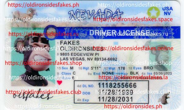 Nevada Driver License(Old NV)