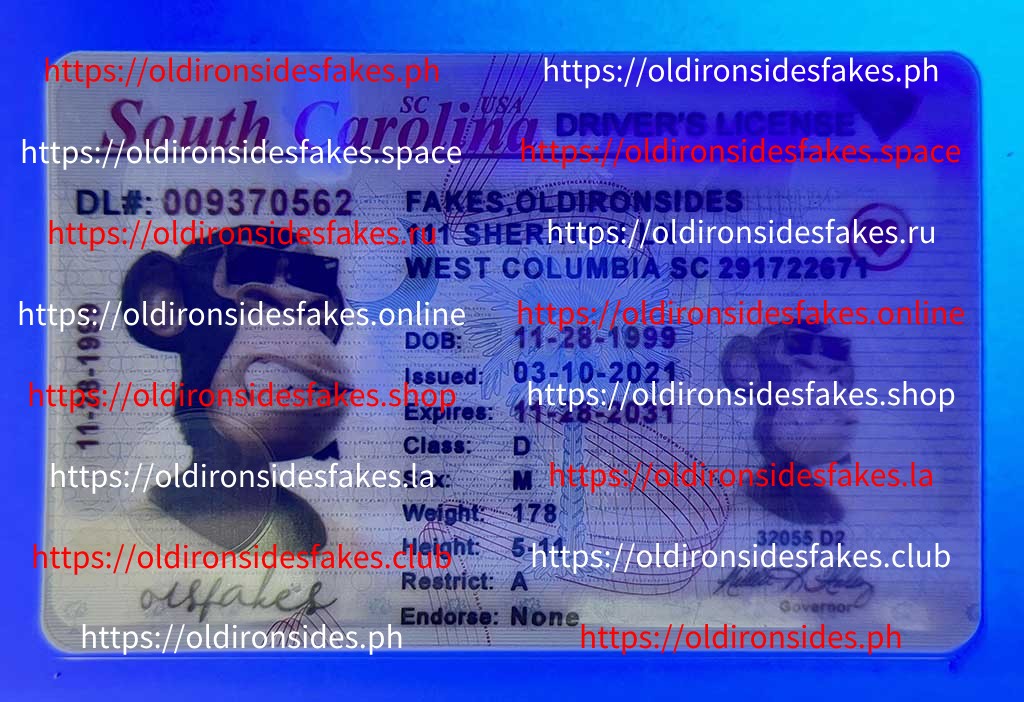 South Carolina Driver License(Old SC) - Image 3