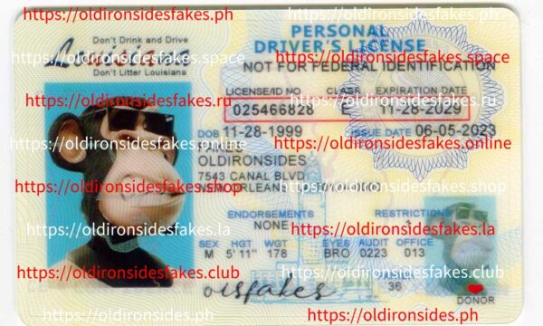 Louisiana Driver License(LA)