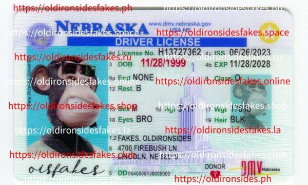 Nebraska Driver License(Old NE)